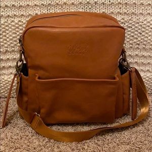Milkmaid Goods Brooklyn Backpack in Cognac